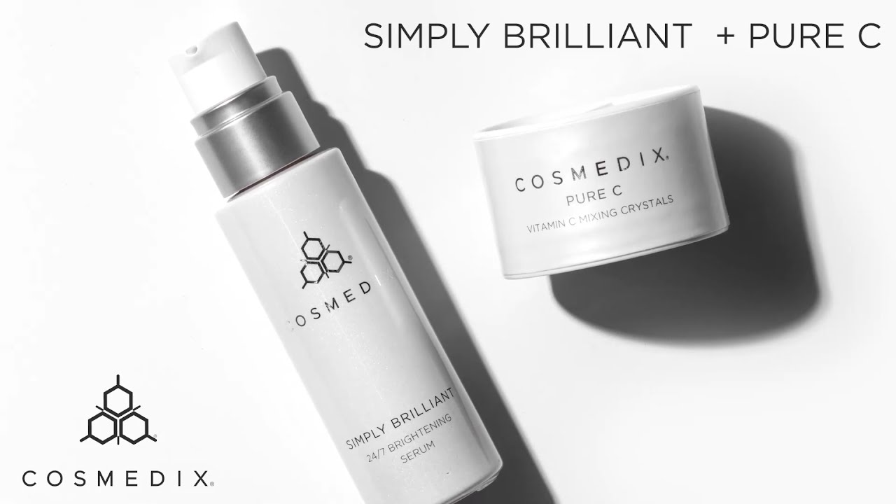 Simply Brilliant 24/7 Brightening Serum + Pure C Vitamin C Mixing Crystals