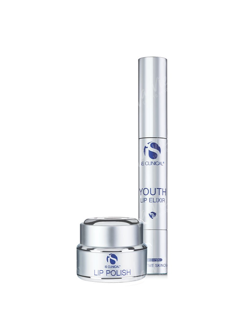 iS Clinical - Duo lip Zestaw Eliksir do ust o działaniu nawilżającym i wygładzającym 15g + 3