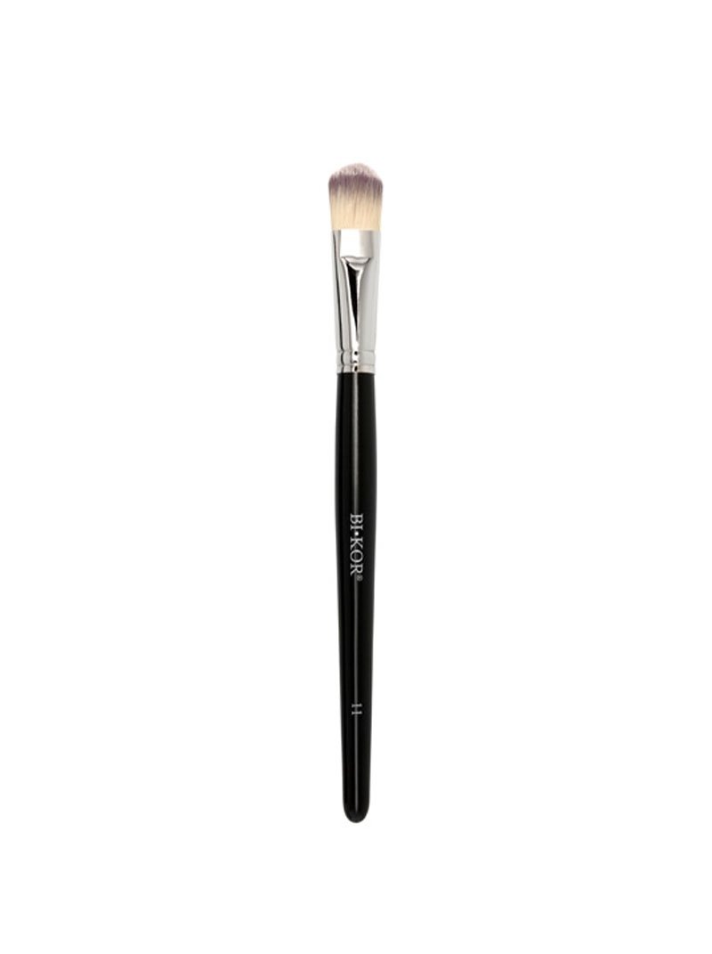 Bikor Makeup - Bikor pro brush N°11 Compact powder Pędzel nr 11 do podkładu płynnego