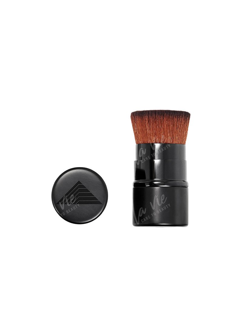 Bikor Makeup - Brush bikor Black Oslo Podróżny pędzel do Podkładu Oslo