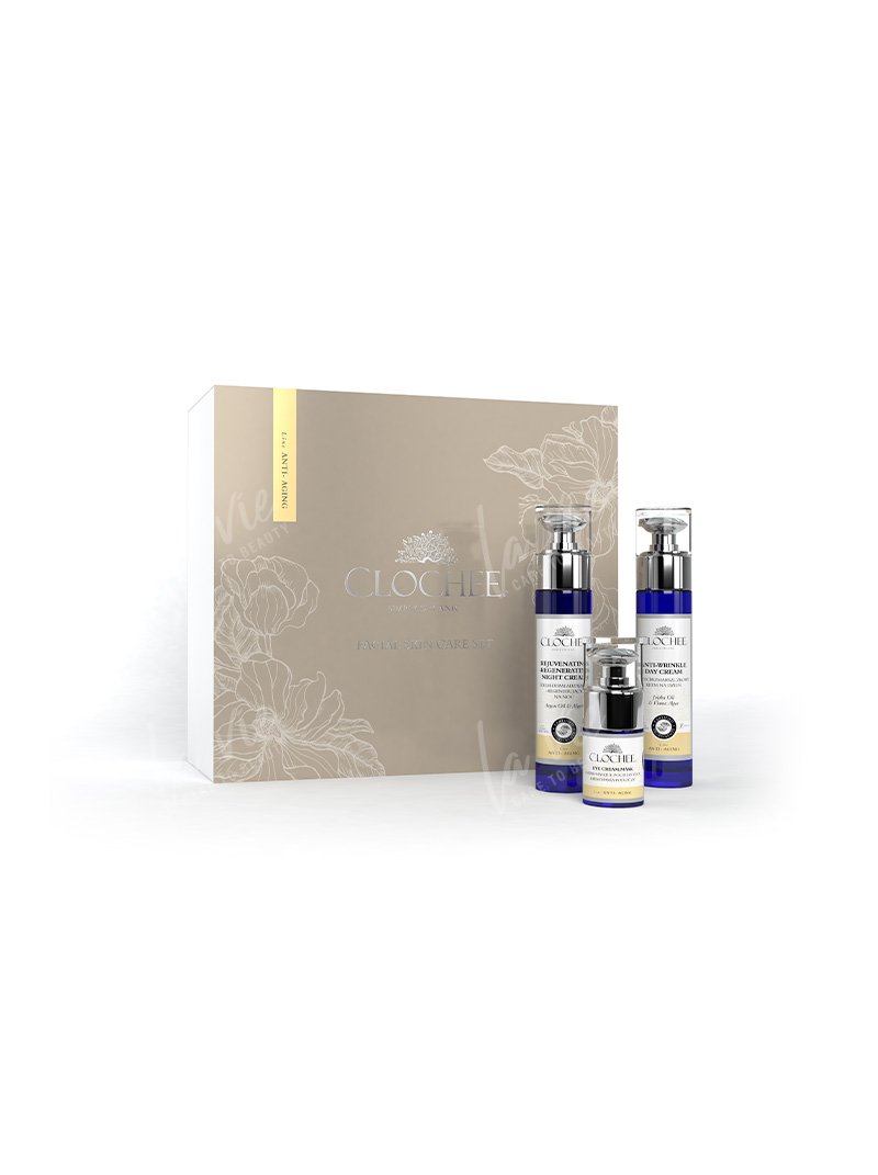 Clochee - Anti-age facial skin care set Zestaw