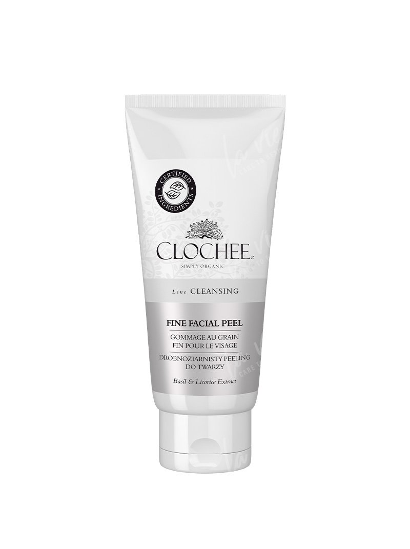 Clochee - Drobnoziarnisty peeling do twarzy 100 ml