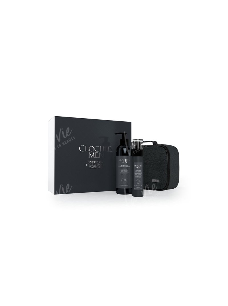 Clochee - Men everyday face & body set Zestaw
