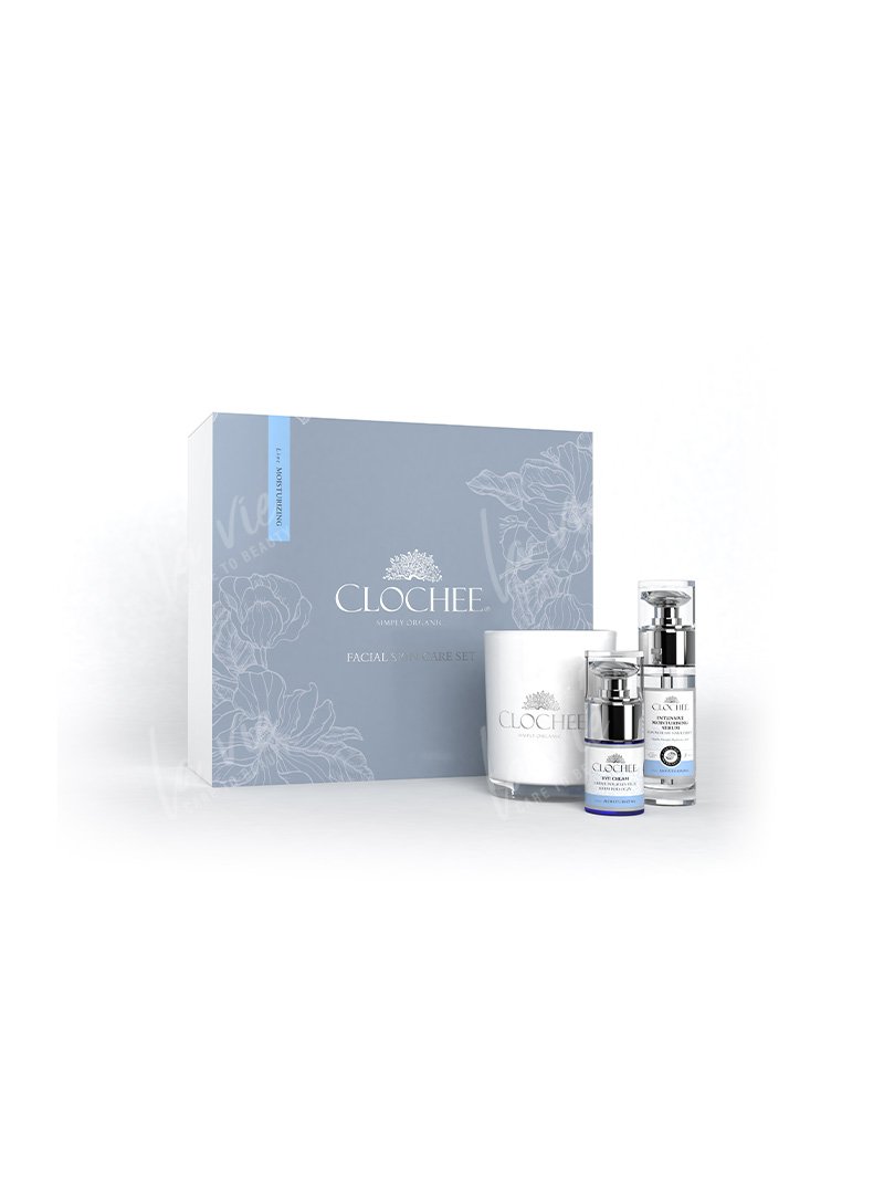 Clochee - Moisturizing facial skin care set Zestaw
