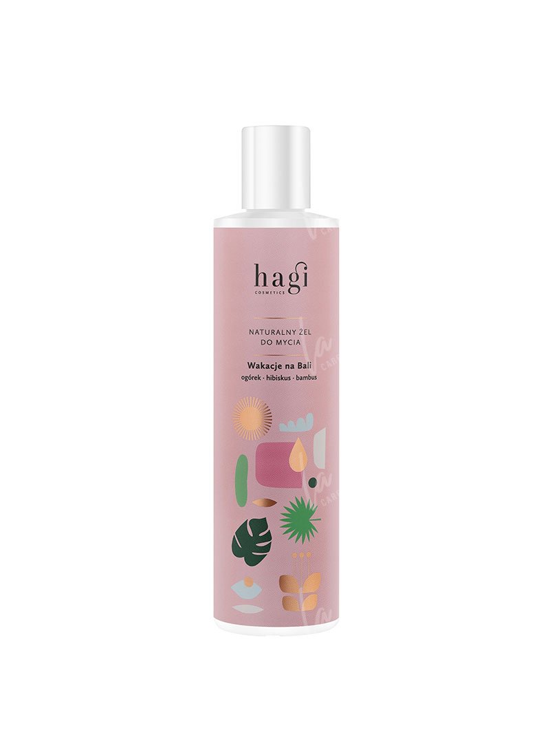Hagi - Naturalny żel do mycia wakacje na bali 300 ml