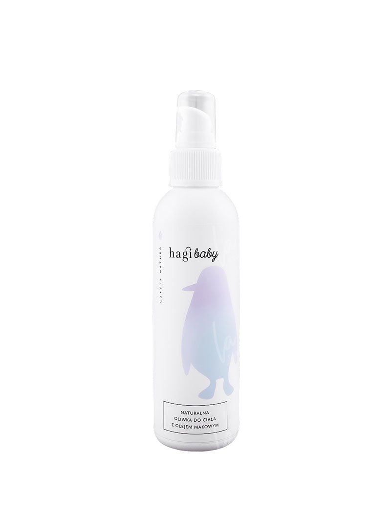 Hagi - baby Naturalna oliwka do ciała z olejem makowym 150 ml