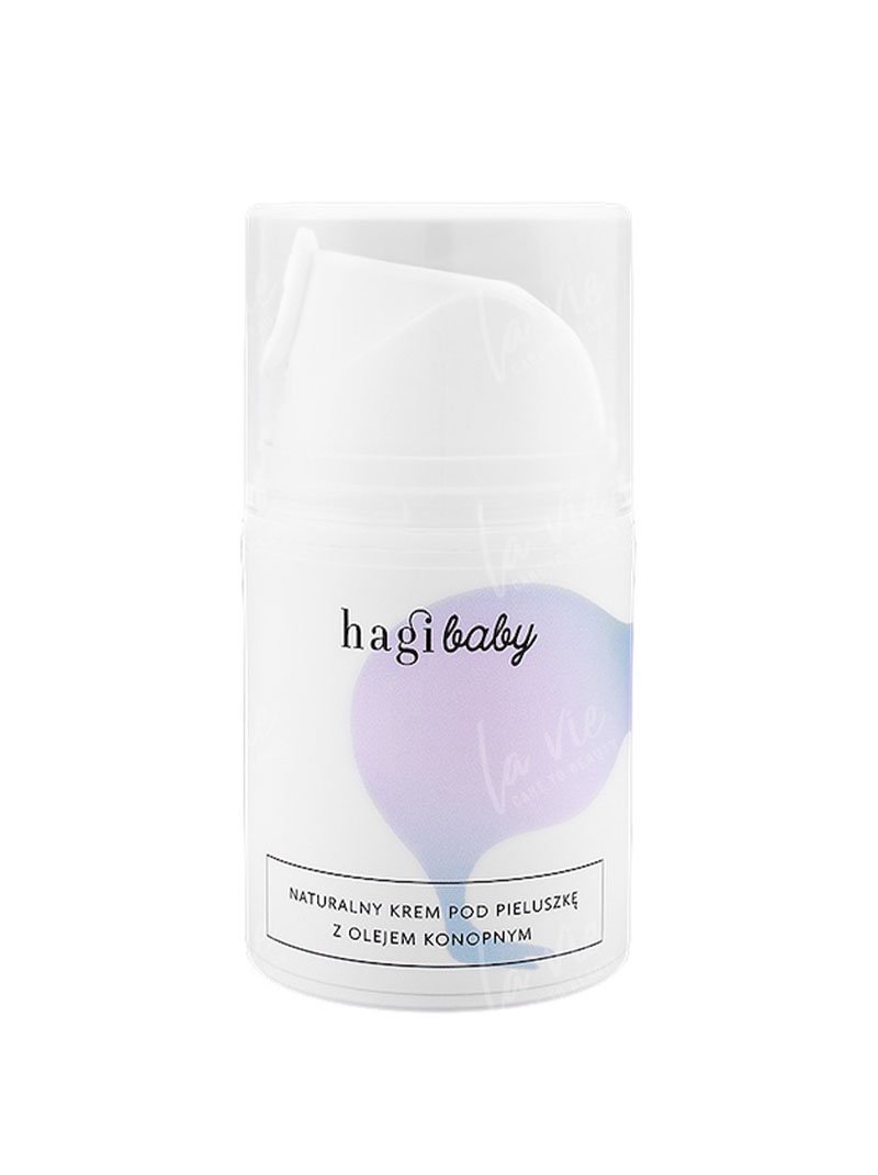 Hagi - baby Naturalny krem pod pieluszkę z olejem konopnym 50 ml
