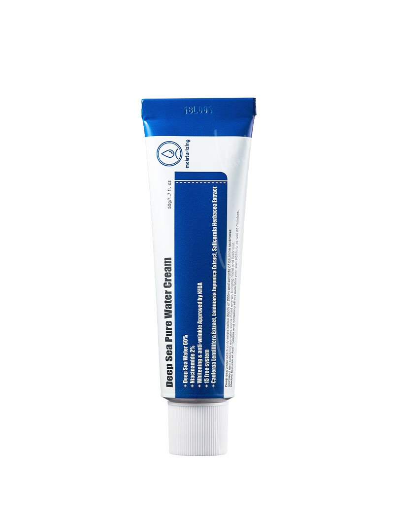 Purito - Deep sea pure water cream Nawilżający krem na bazie wody morskiej 50g