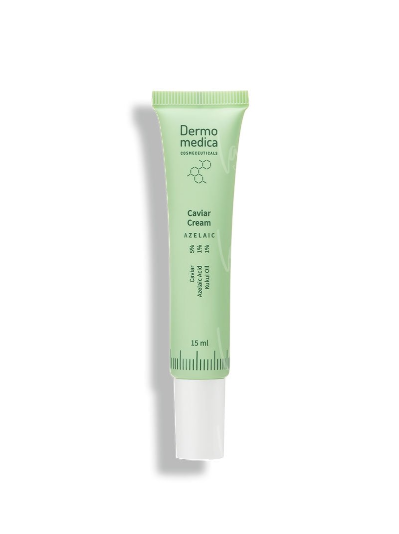 Krem z ekstraktem z kawioru z kwasem azelainowym i olejem kukui MINI