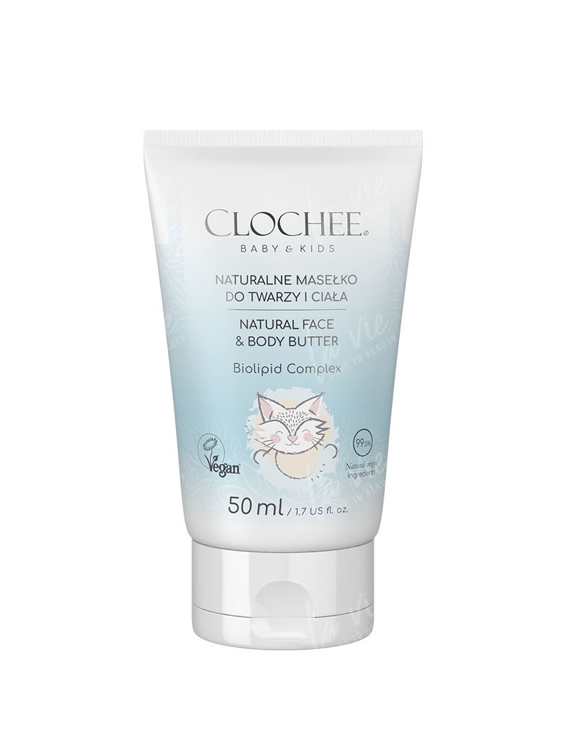 Clochee Baby - Naturalne masełko do twarzy i ciała